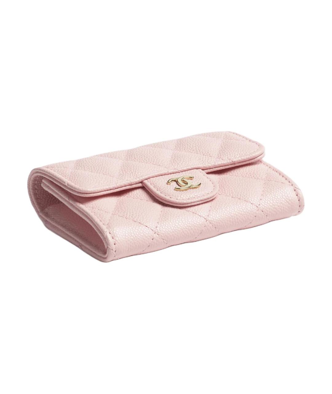 CHANEL Розовый кардхолдер, фото 3