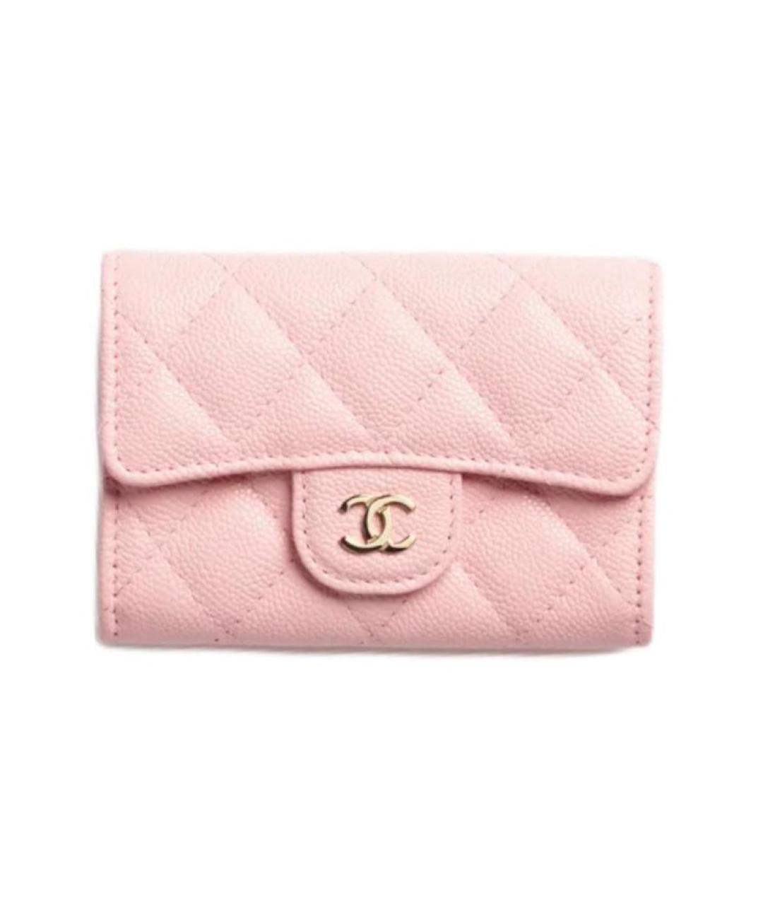 CHANEL Розовый кардхолдер, фото 1