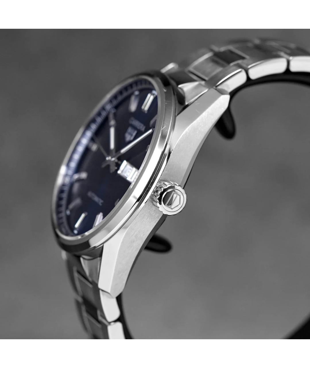 TAG HEUER Синие металлические часы, фото 4