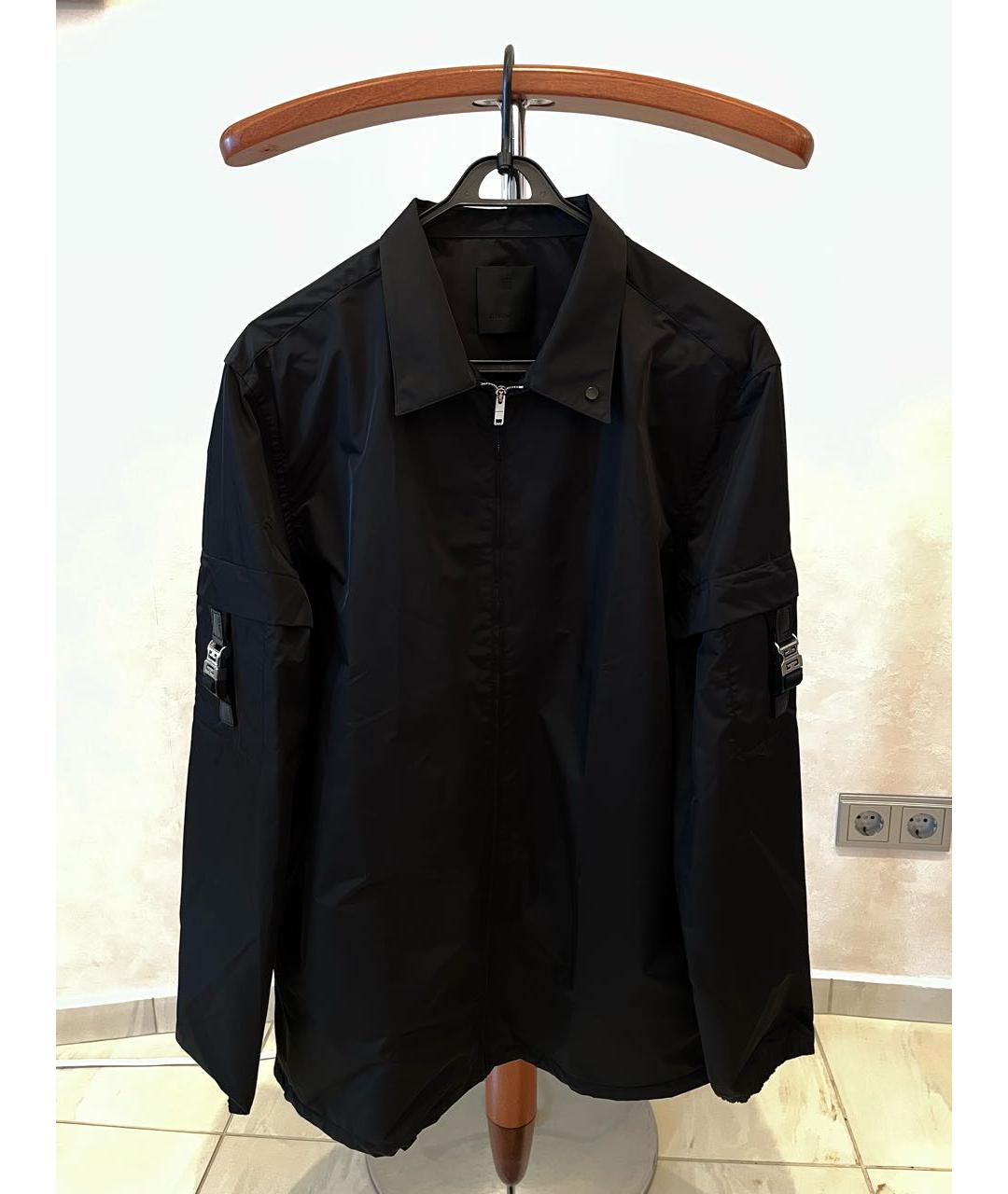 GIVENCHY Черная полиэстеровая куртка, фото 5