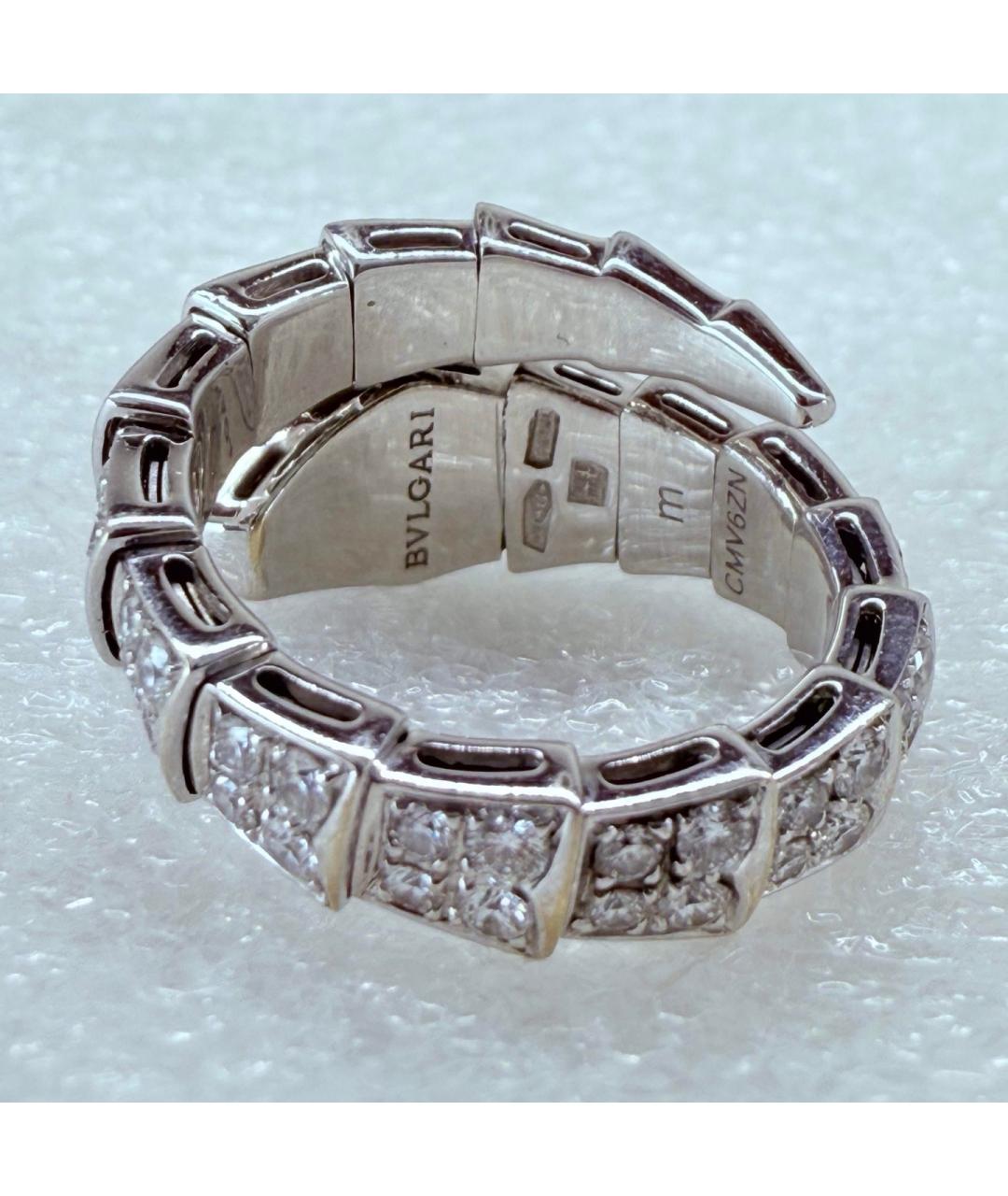 BVLGARI Серебряное кольцо из белого золота, фото 6