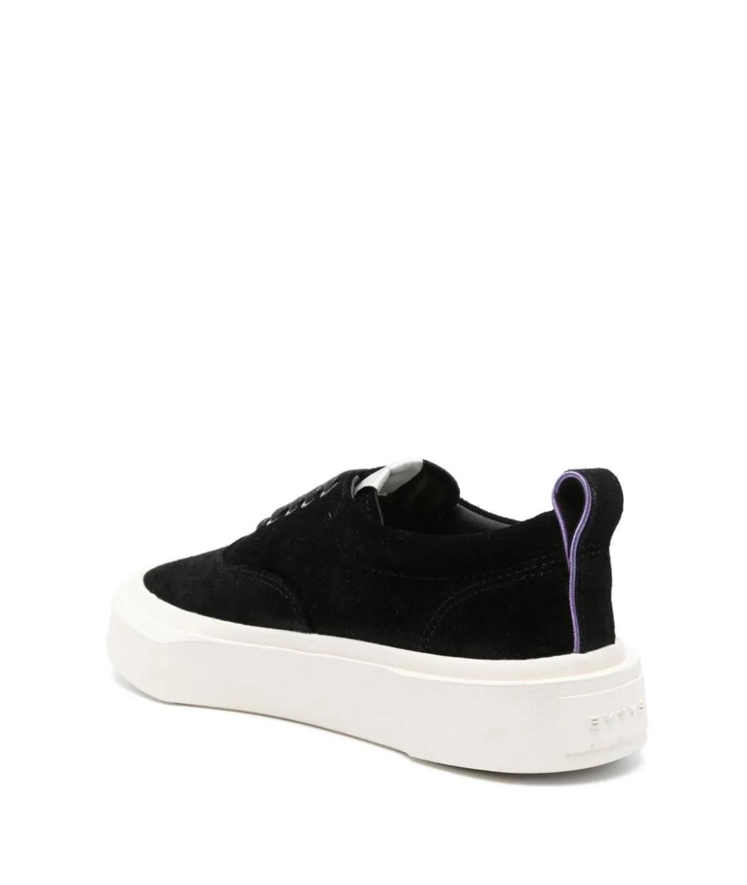 Eytys Черные замшевые низкие кроссовки / кеды, фото 3