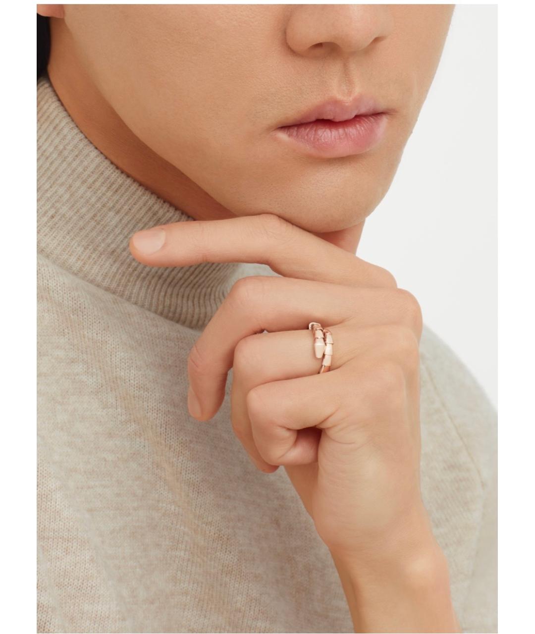 BVLGARI Золотое кольцо из розового золота, фото 3