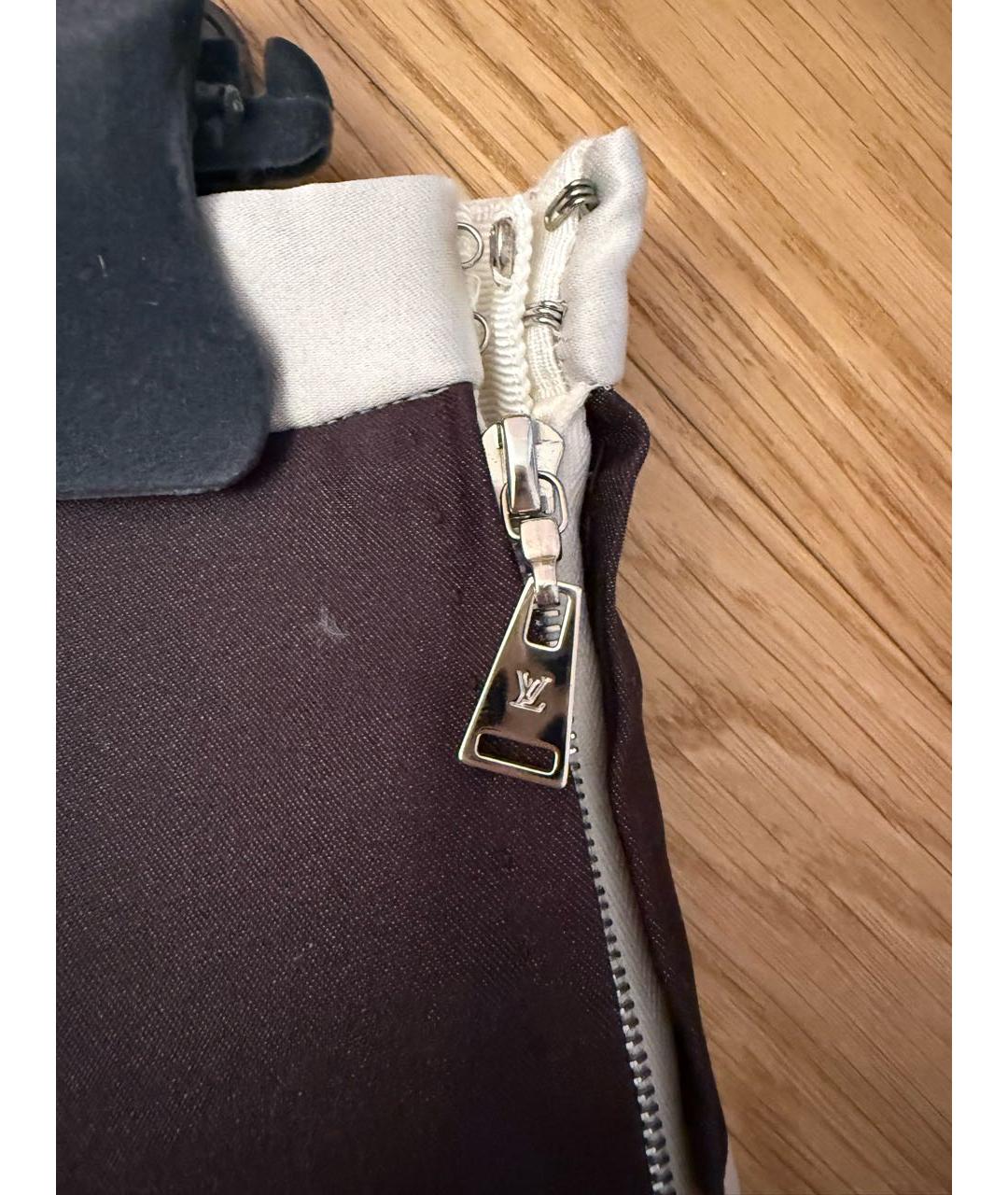 LOUIS VUITTON Белая юбка мини, фото 4