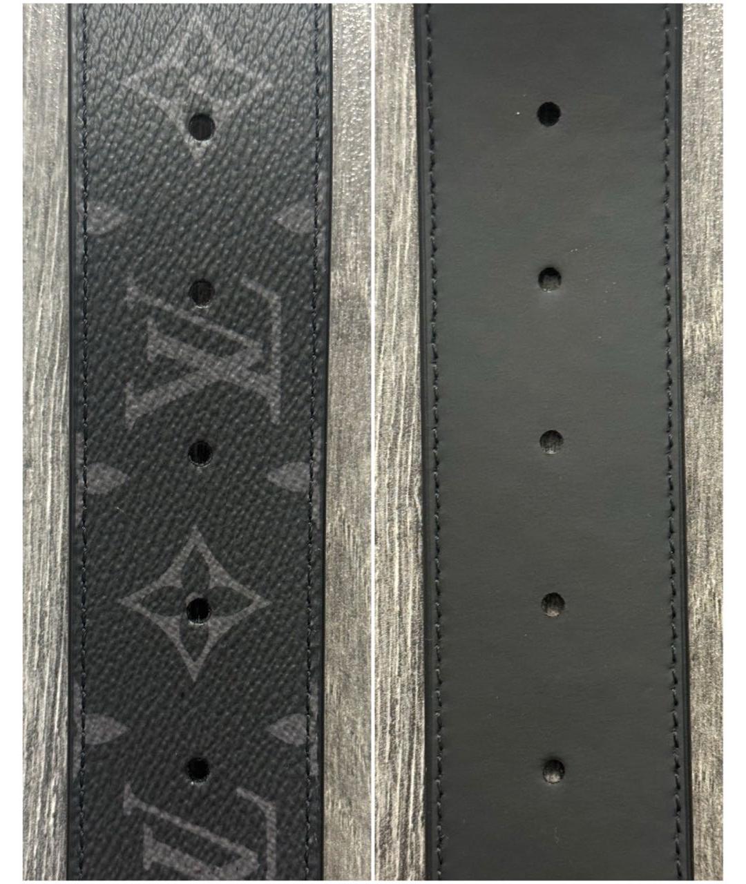 LOUIS VUITTON Черный ремень, фото 4
