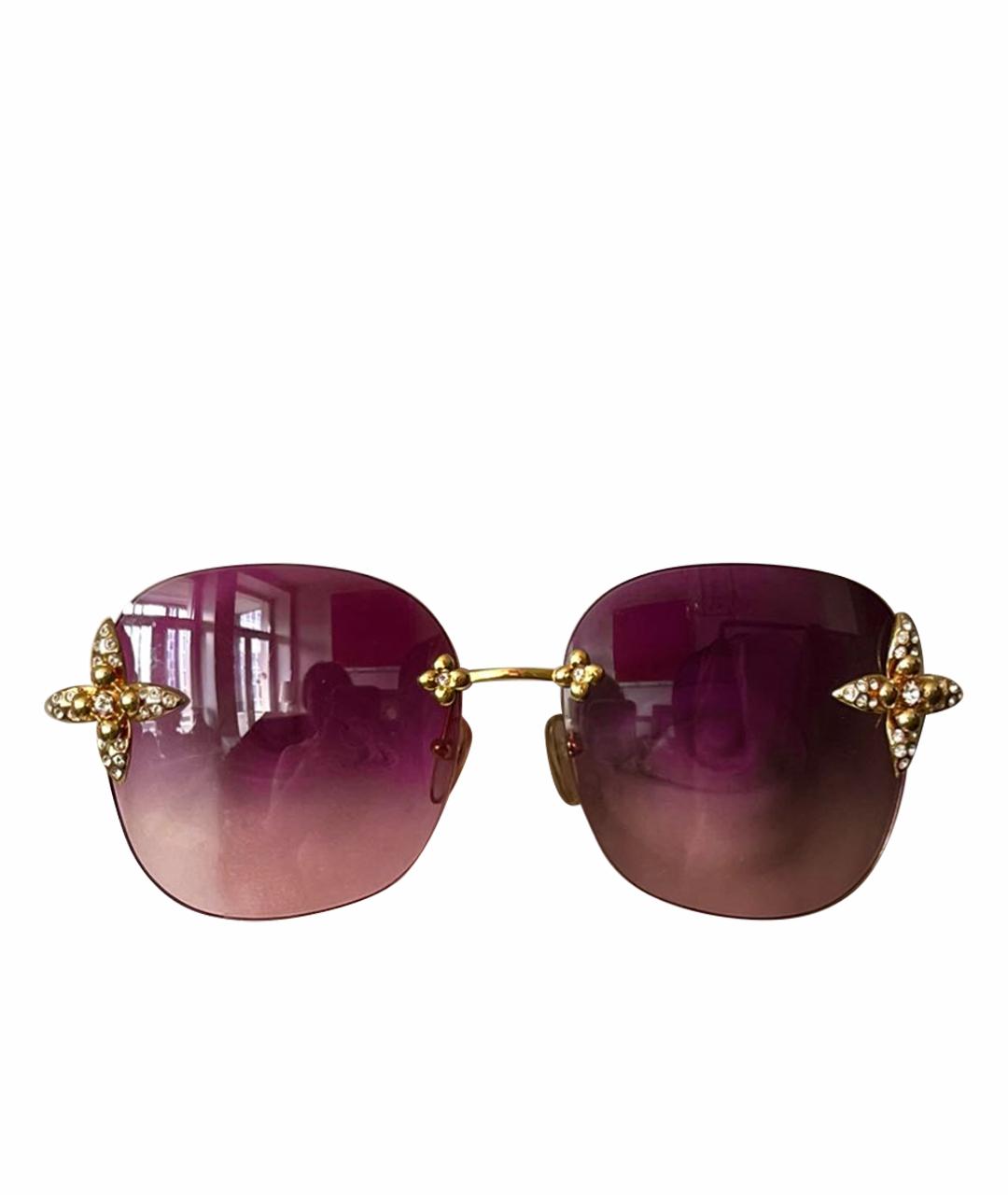 LOUIS VUITTON Фуксия солнцезащитные очки, фото 1