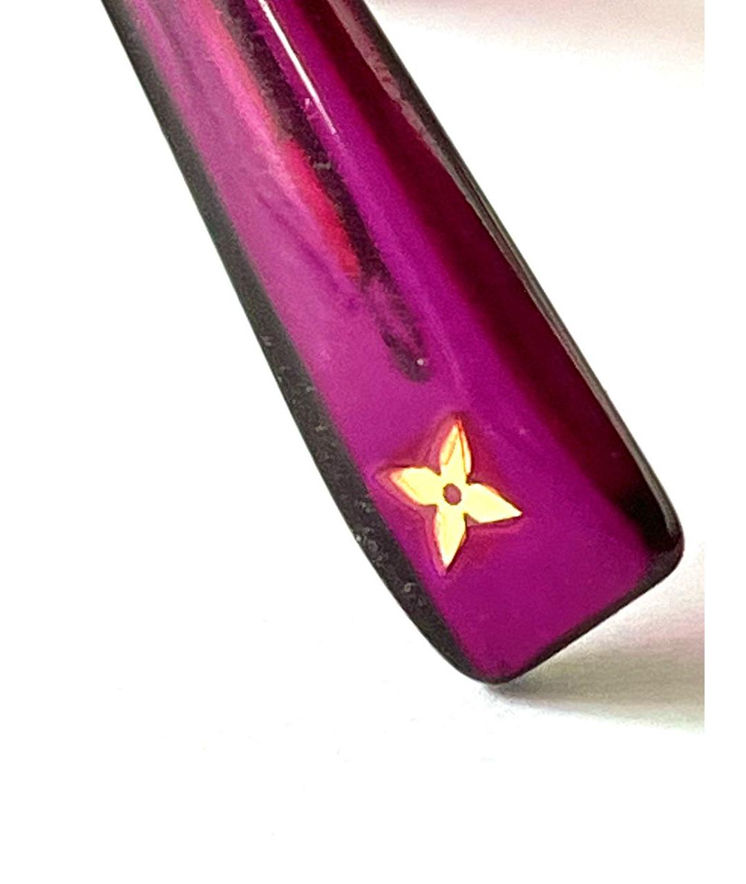 LOUIS VUITTON Фуксия солнцезащитные очки, фото 7