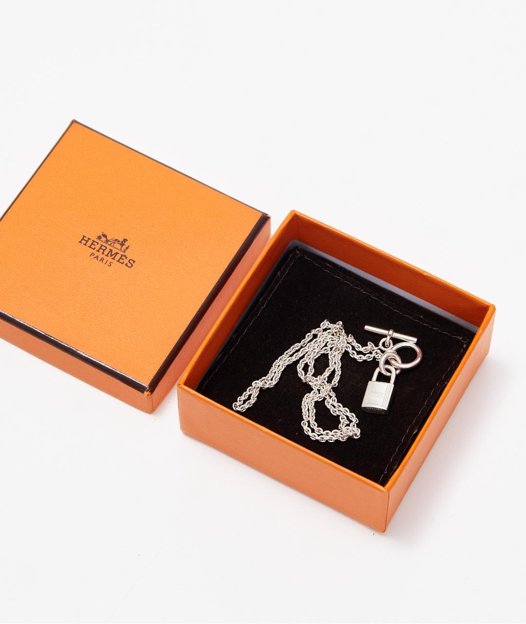 HERMES Серебряная серебряная подвеска, фото 4