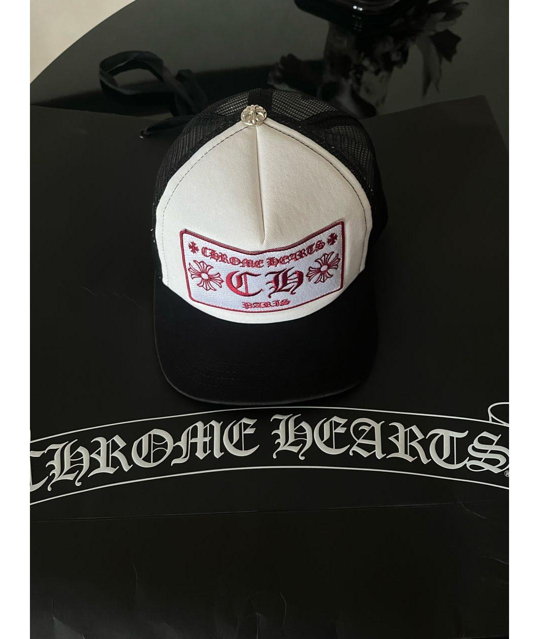 CHROME HEARTS Белая хлопковая кепка/бейсболка, фото 5