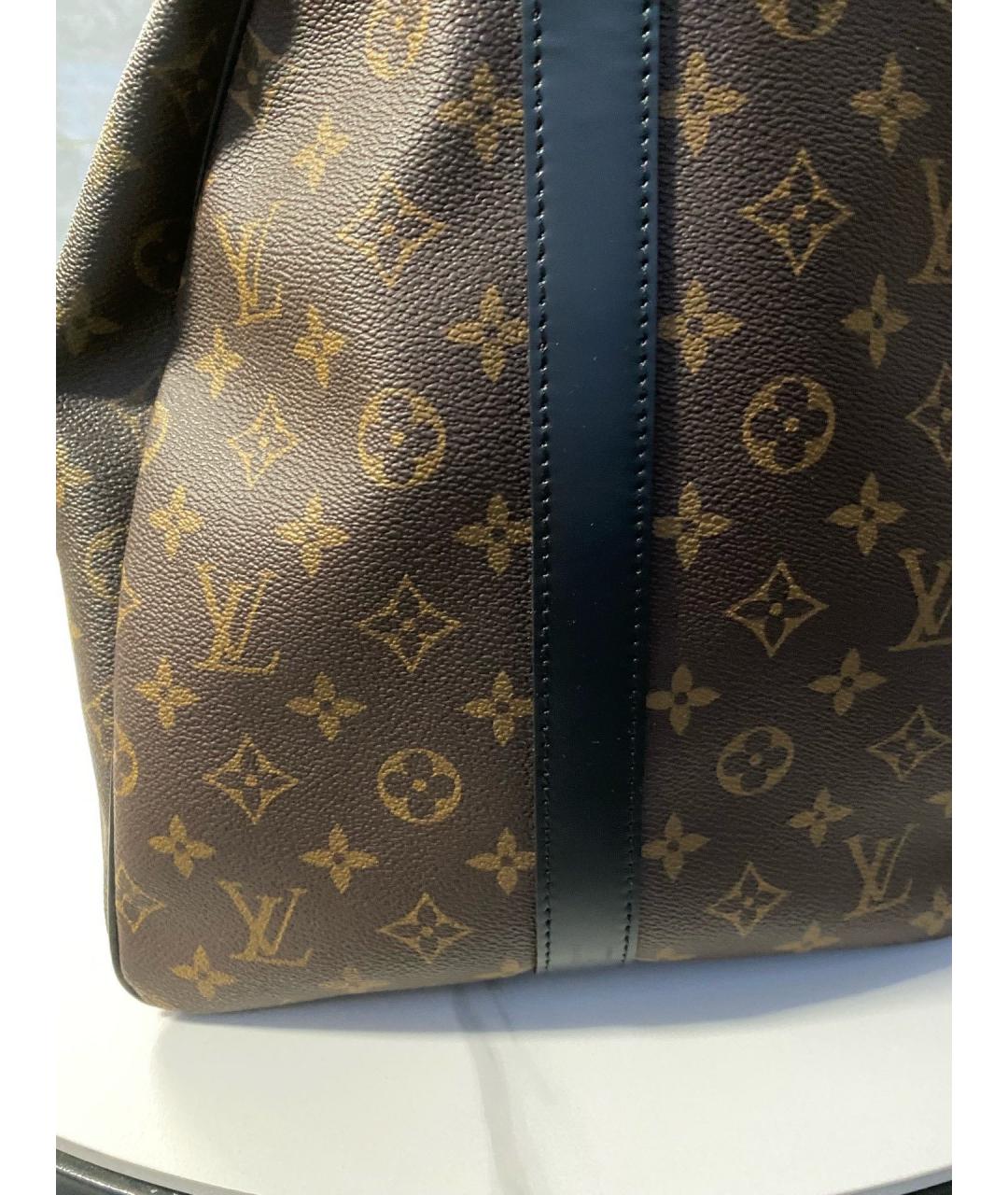 LOUIS VUITTON Коричневая дорожная/спортивная сумка, фото 6