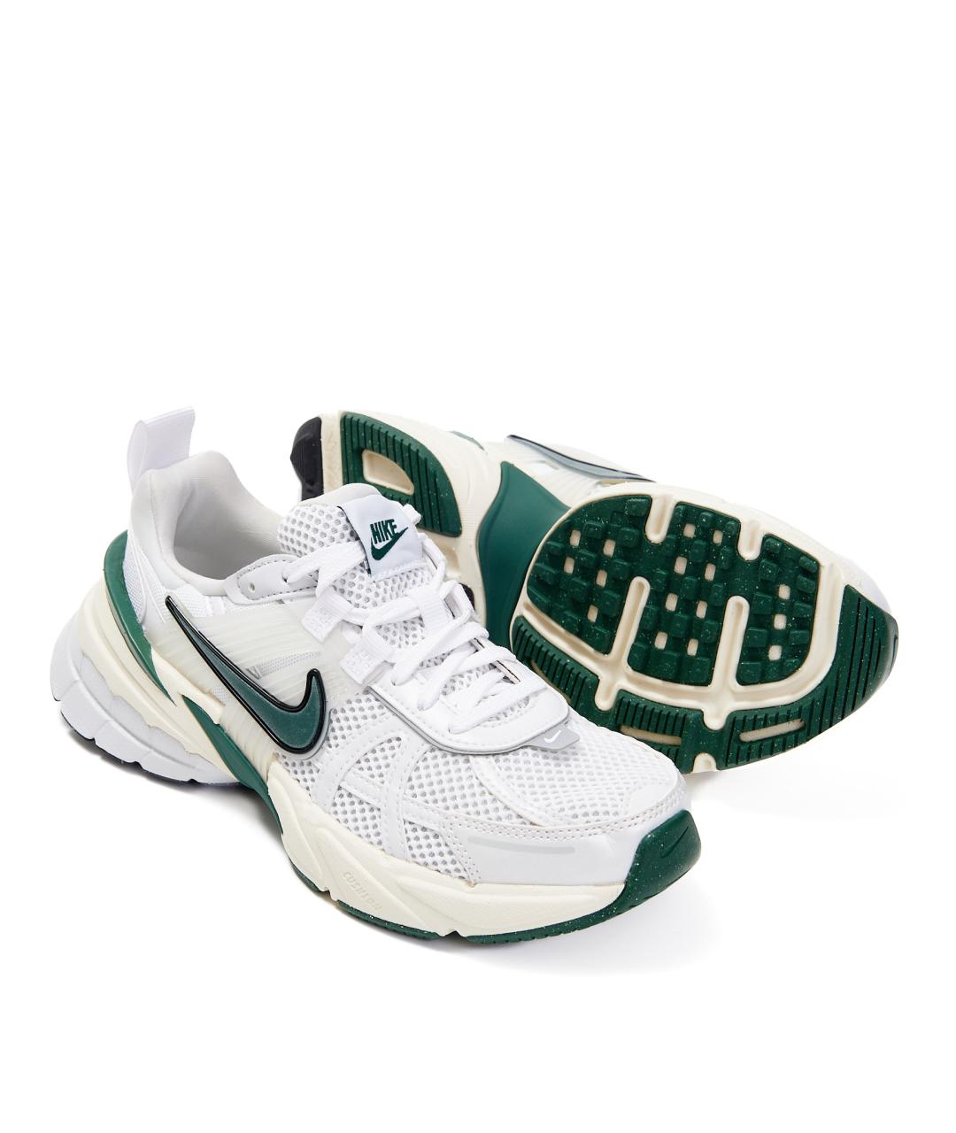 NIKE Белые текстильные кроссовки, фото 6