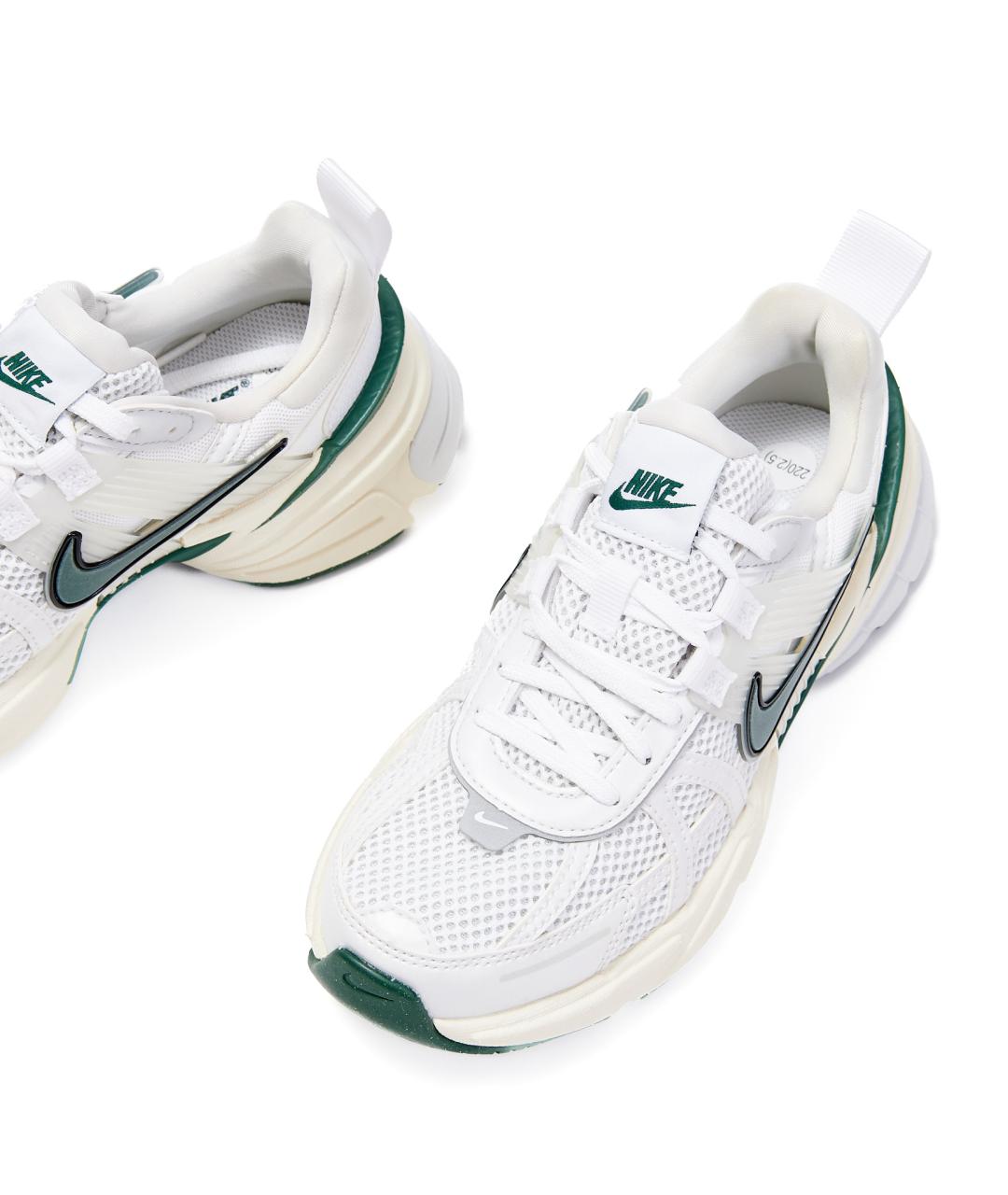 NIKE Белые текстильные кроссовки, фото 4