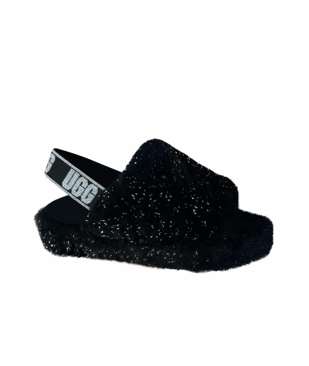 UGG AUSTRALIA Черные сандалии, фото 1