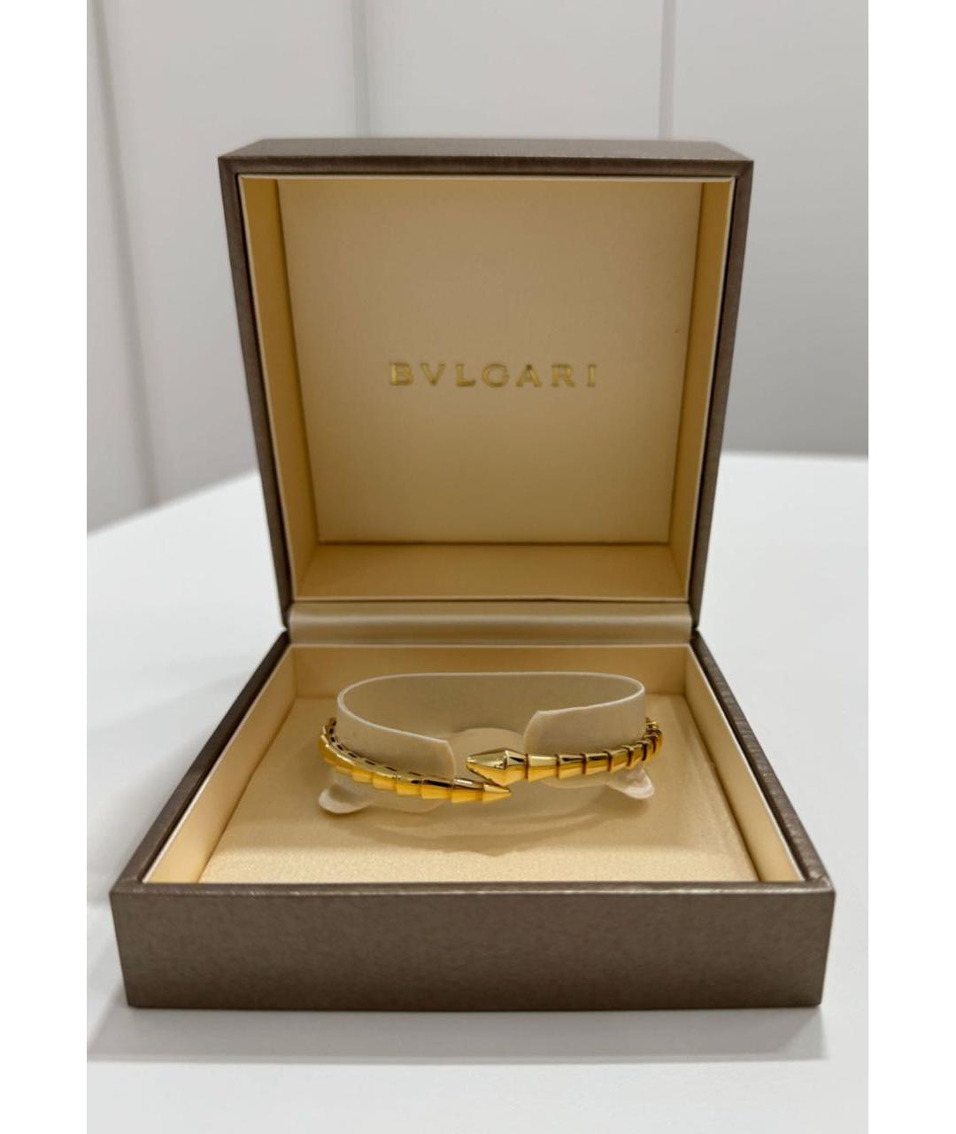 BVLGARI Золотой браслет из желтого золота, фото 3