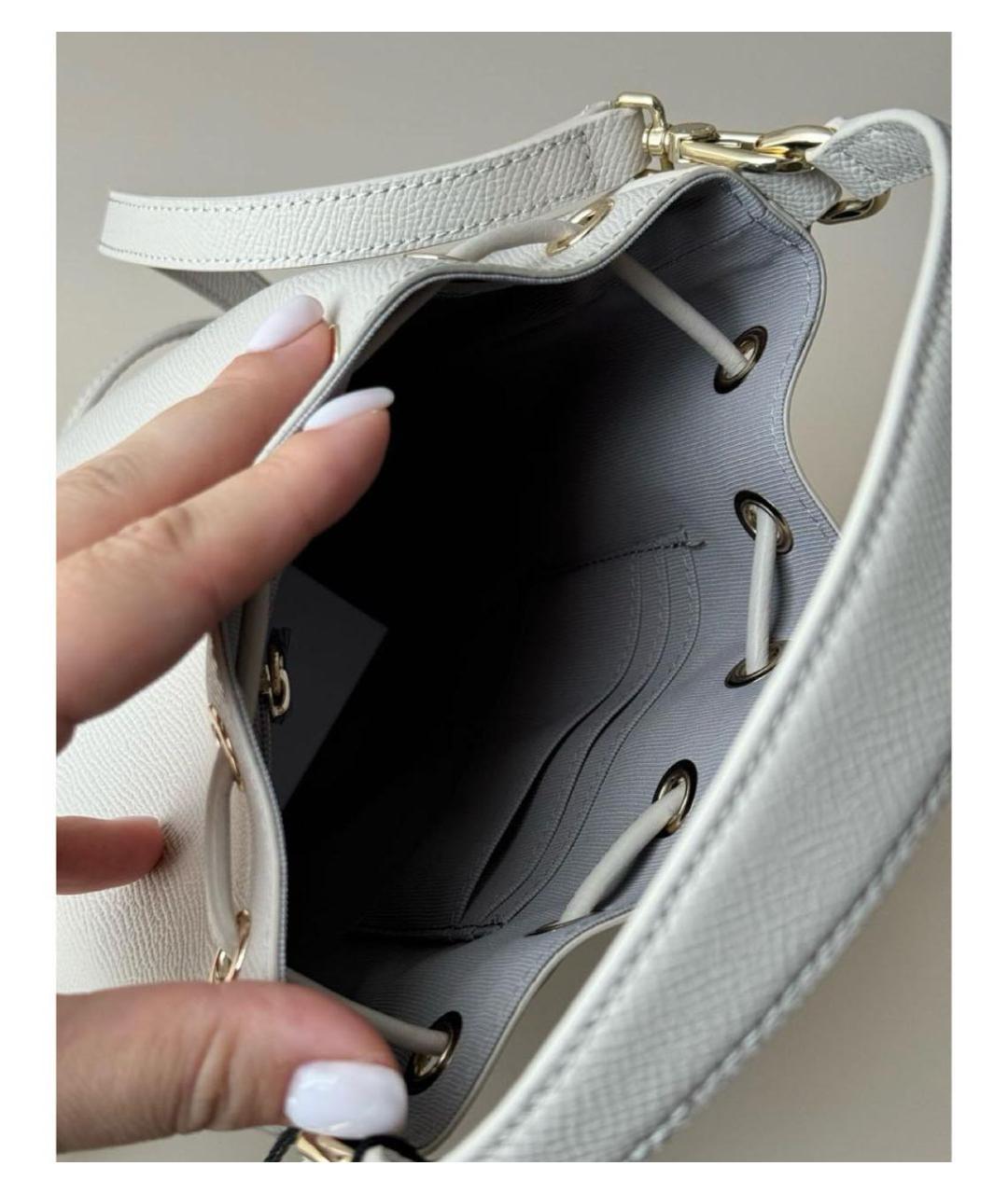 FURLA Бежевая кожаная сумка тоут, фото 4