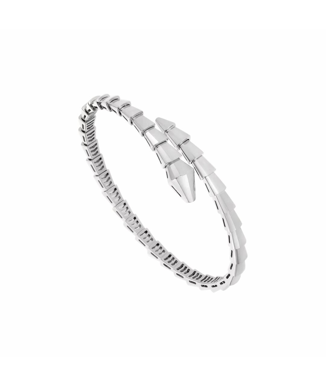 BVLGARI Серебрянный браслет из белого золота, фото 1