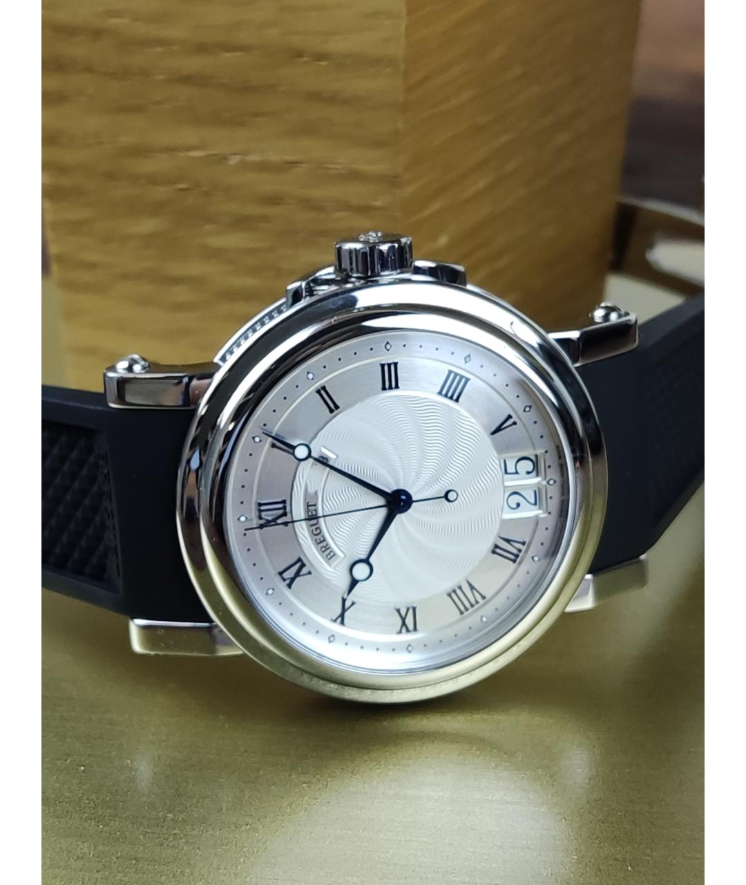 Breguet Серебряные стальные часы, фото 4