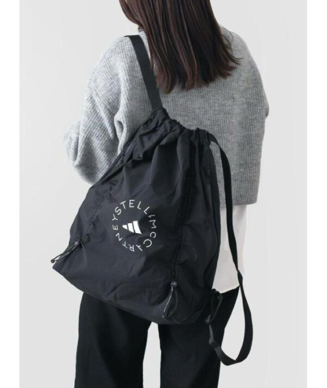ADIDAS BY STELLA MCCARTNEY Черный рюкзак, фото 6