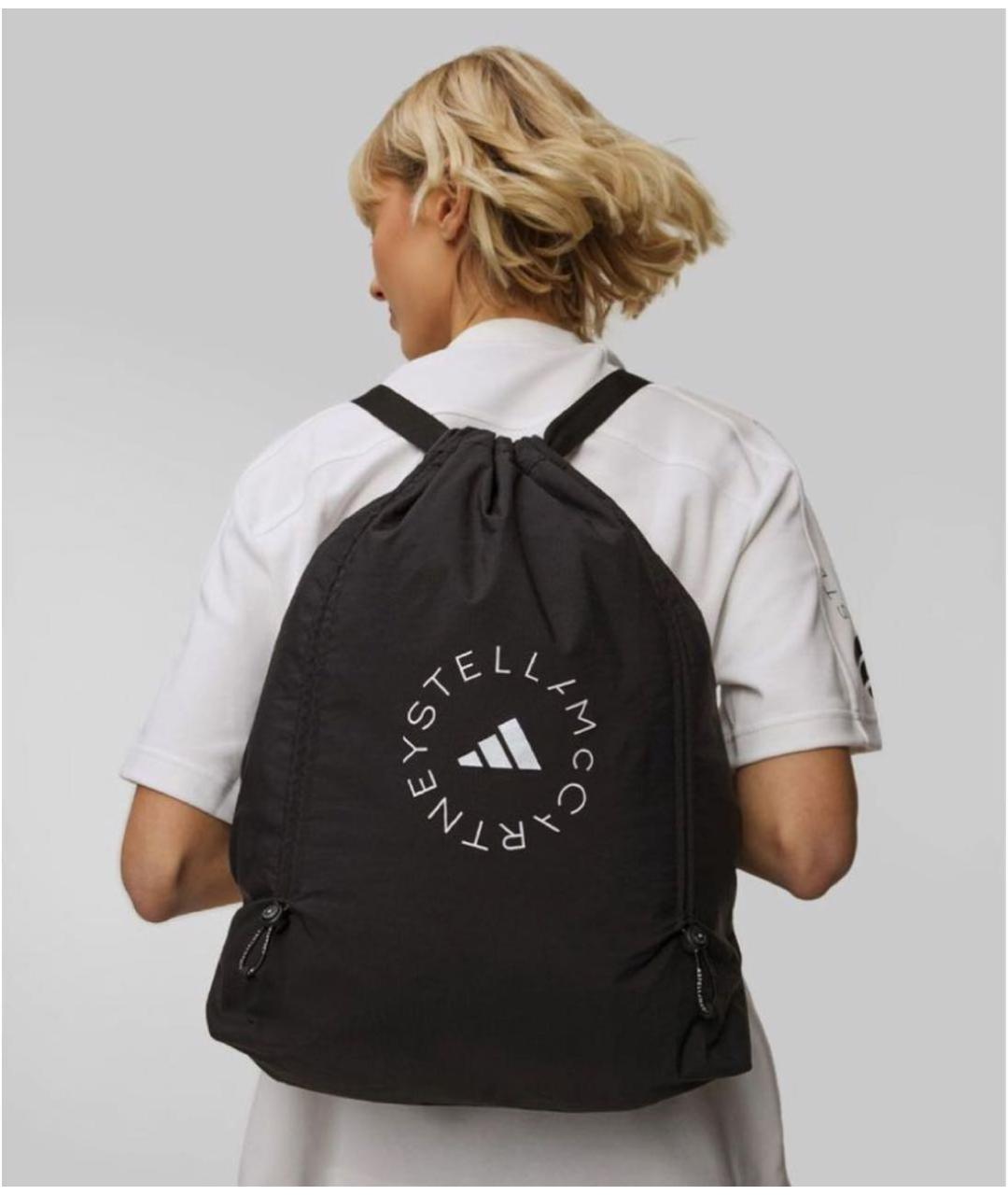 ADIDAS BY STELLA MCCARTNEY Черный рюкзак, фото 4
