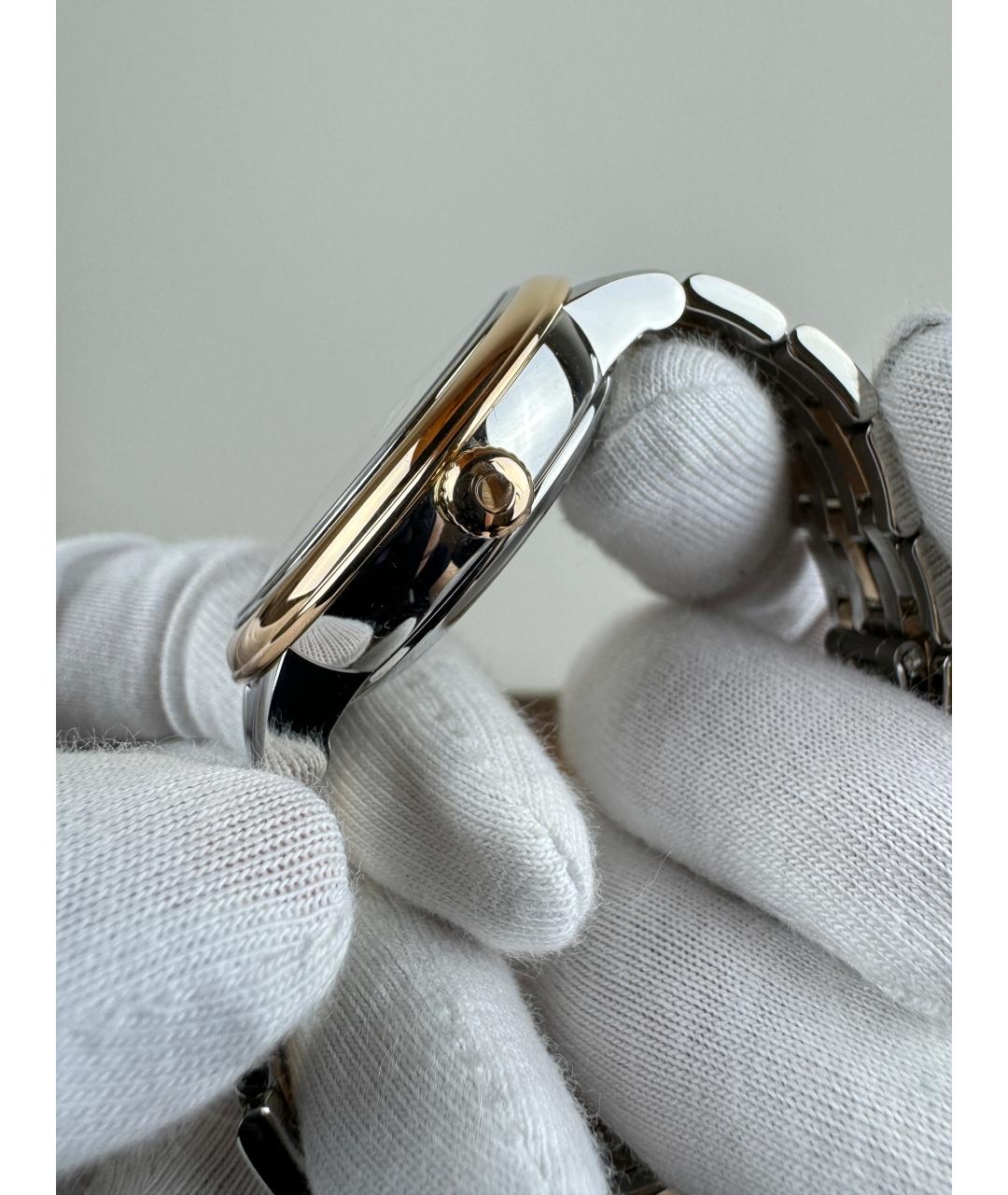 OMEGA Синие часы из розового золота, фото 3