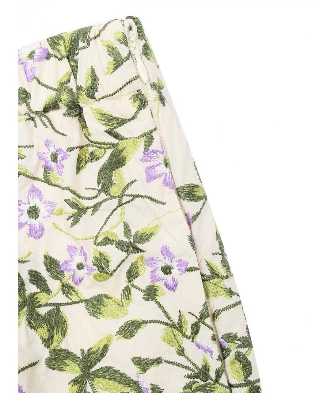 WEEKEND MAX MARA Мульти хлопковая юбка миди, фото 5