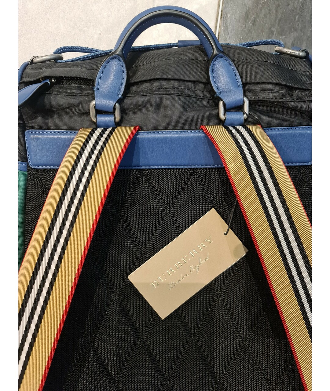 BURBERRY Мульти хлопковый рюкзак, фото 5