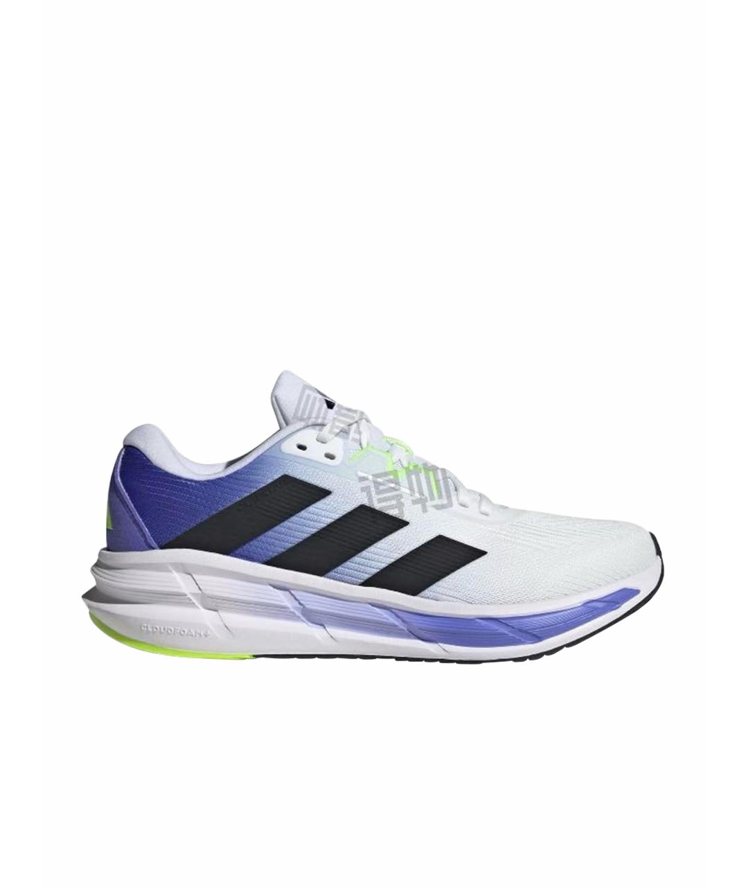 ADIDAS Белые текстильные кроссовки, фото 1