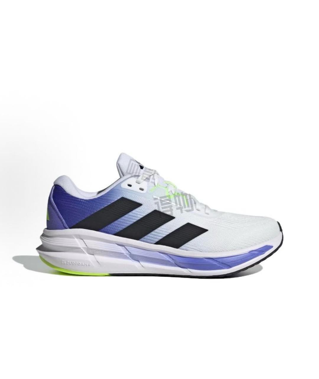 ADIDAS Белые текстильные кроссовки, фото 7