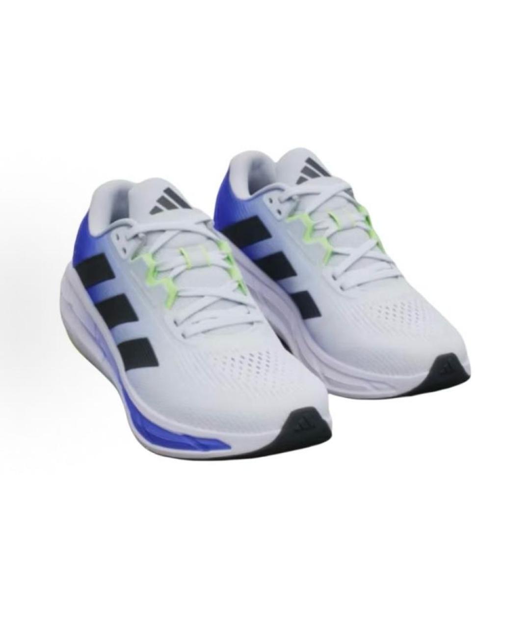 ADIDAS Белые текстильные кроссовки, фото 5