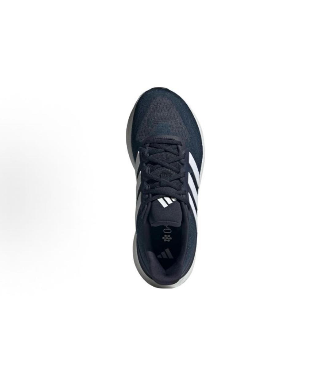 ADIDAS Темно-синие текстильные кроссовки, фото 5
