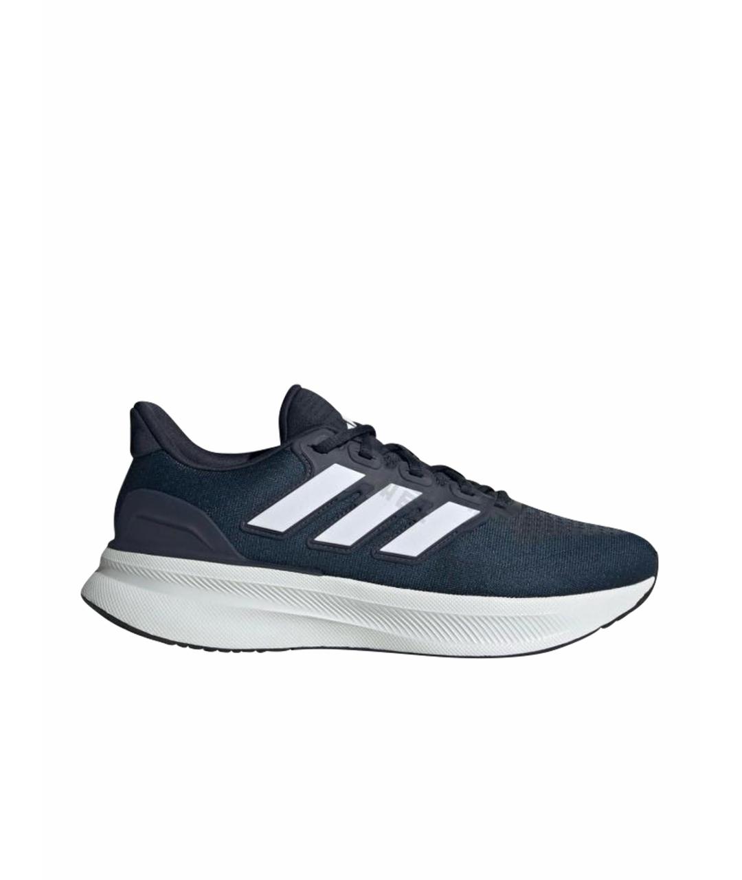 ADIDAS Темно-синие текстильные кроссовки, фото 1