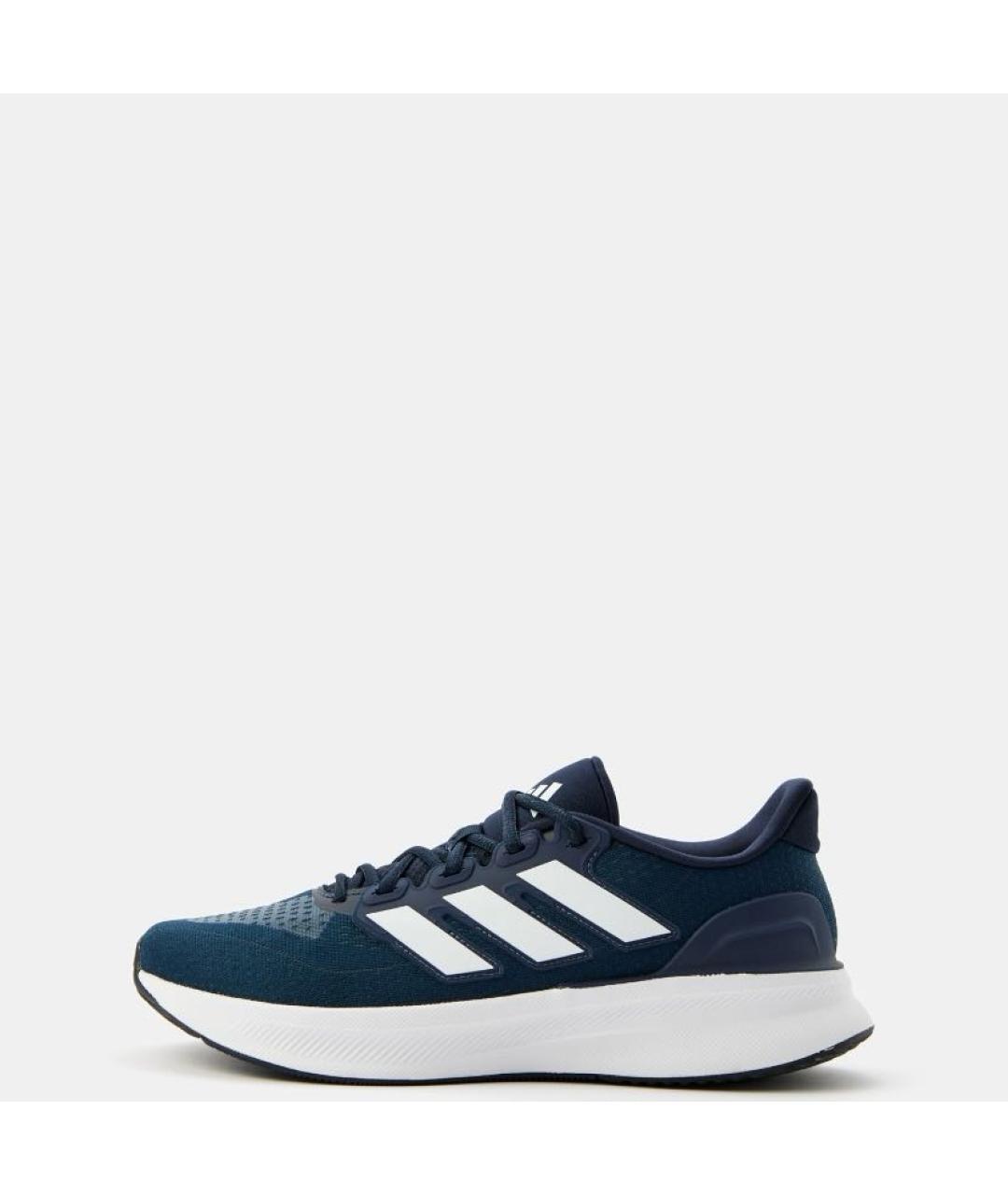 ADIDAS Темно-синие текстильные кроссовки, фото 2