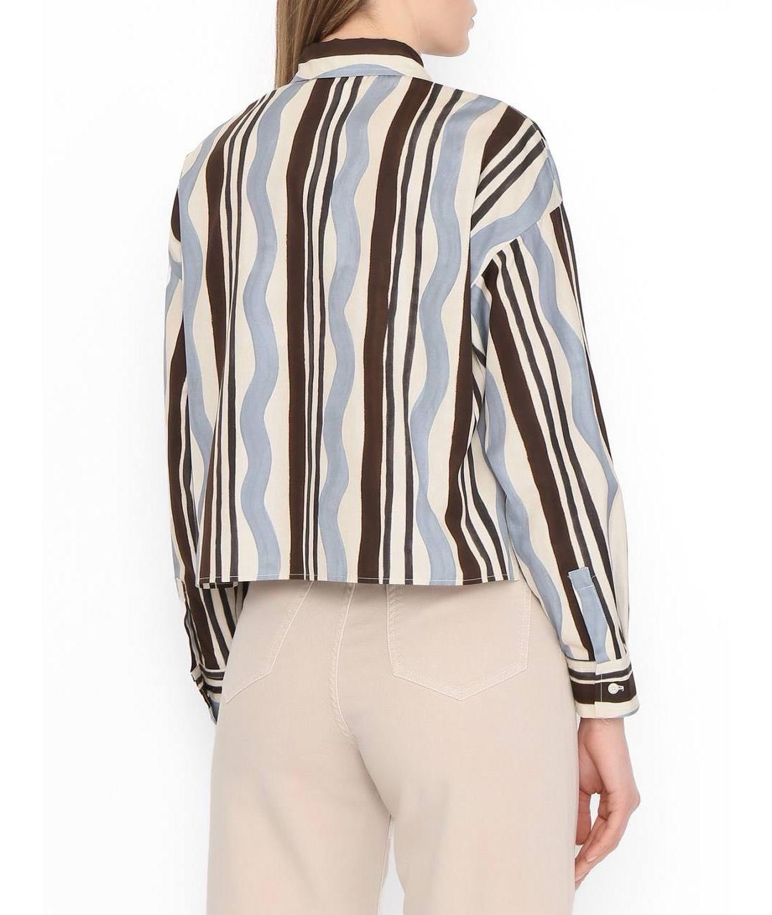WEEKEND MAX MARA Мульти хлопковая рубашка, фото 3