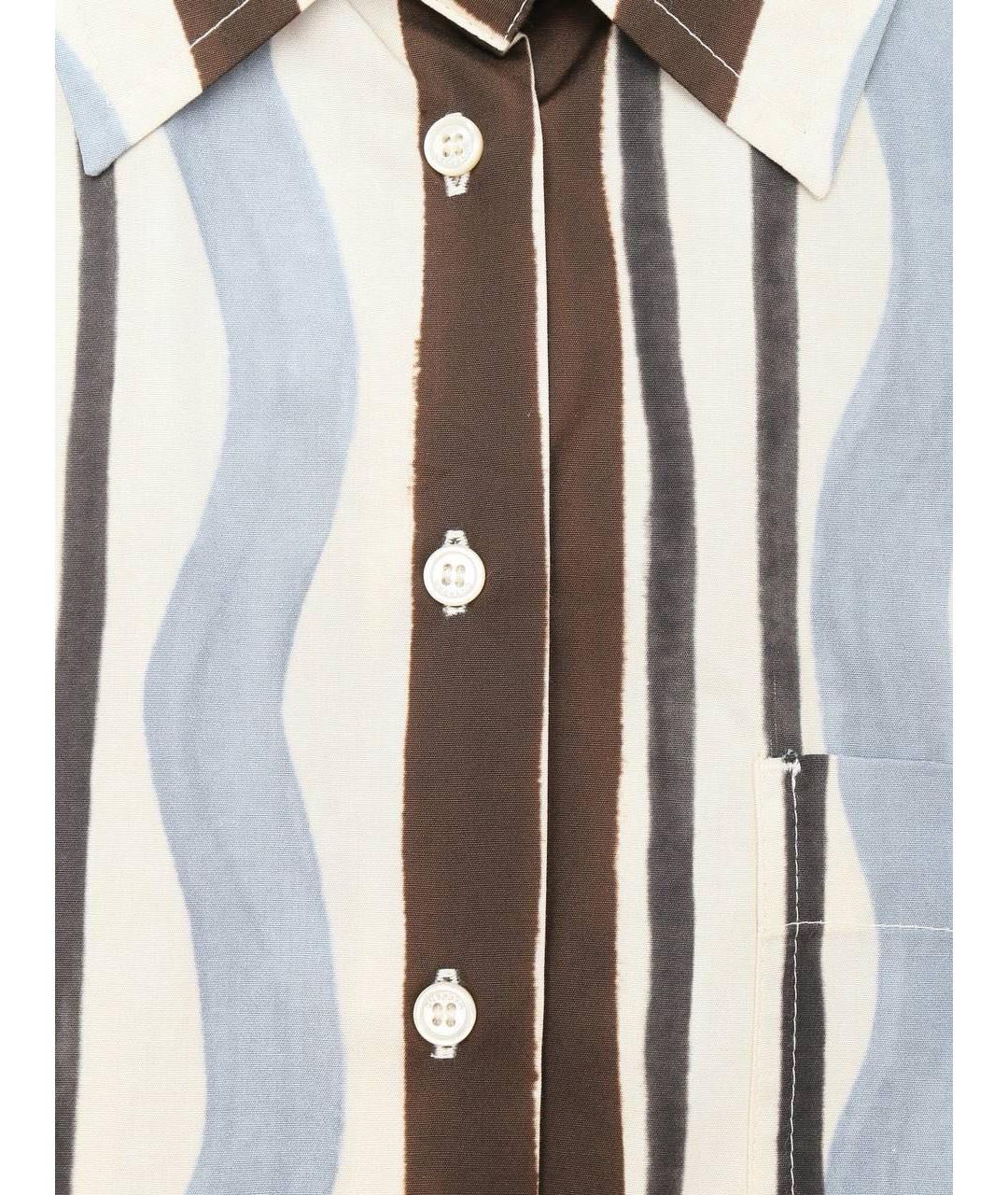 WEEKEND MAX MARA Мульти хлопковая рубашка, фото 4