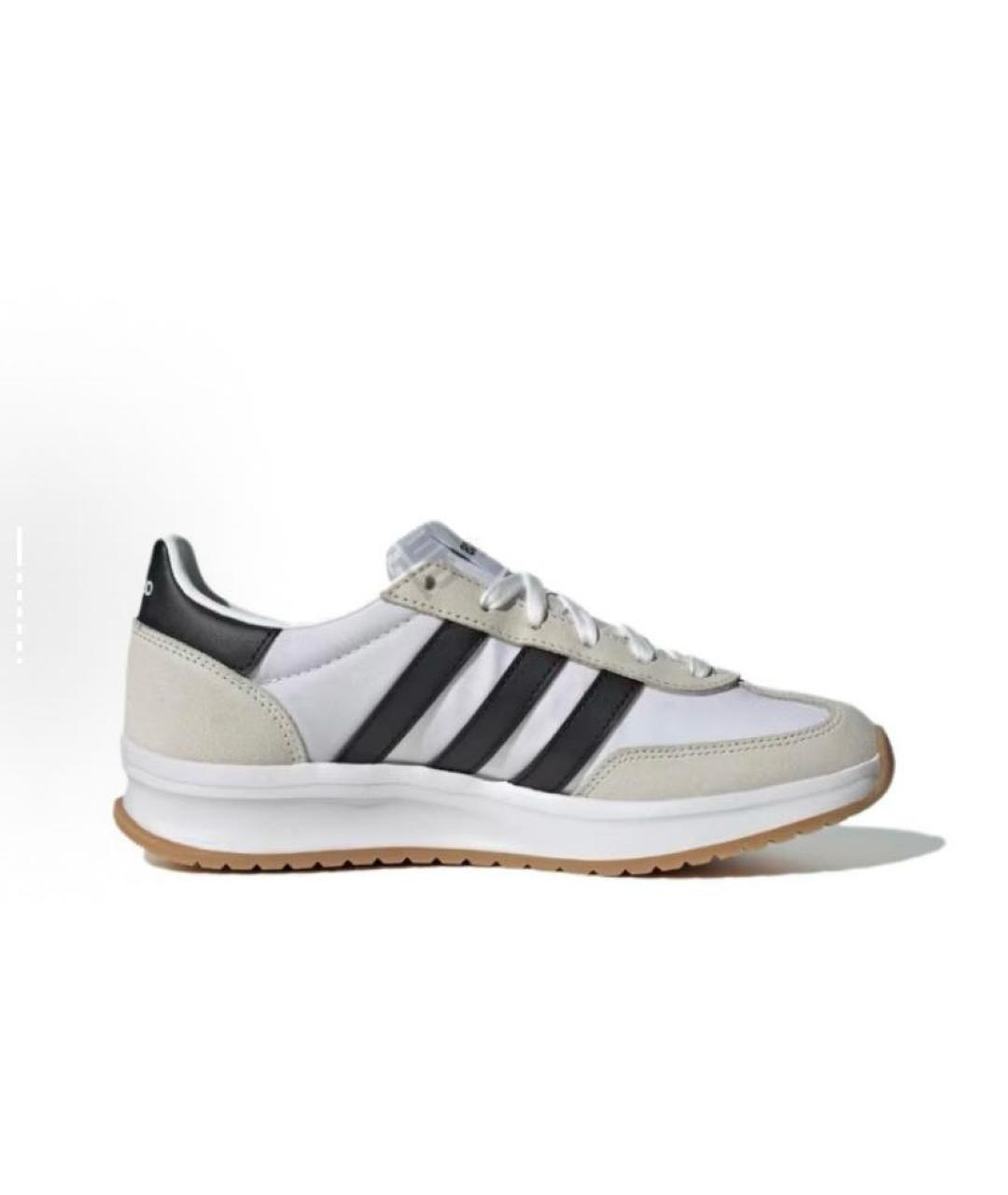 ADIDAS Белые текстильные кроссовки, фото 3