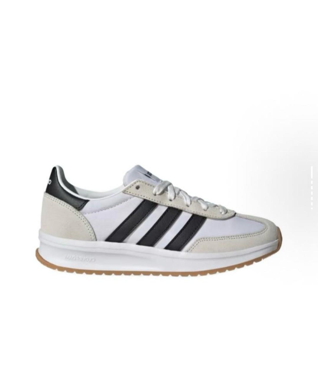 ADIDAS Белые текстильные кроссовки, фото 6