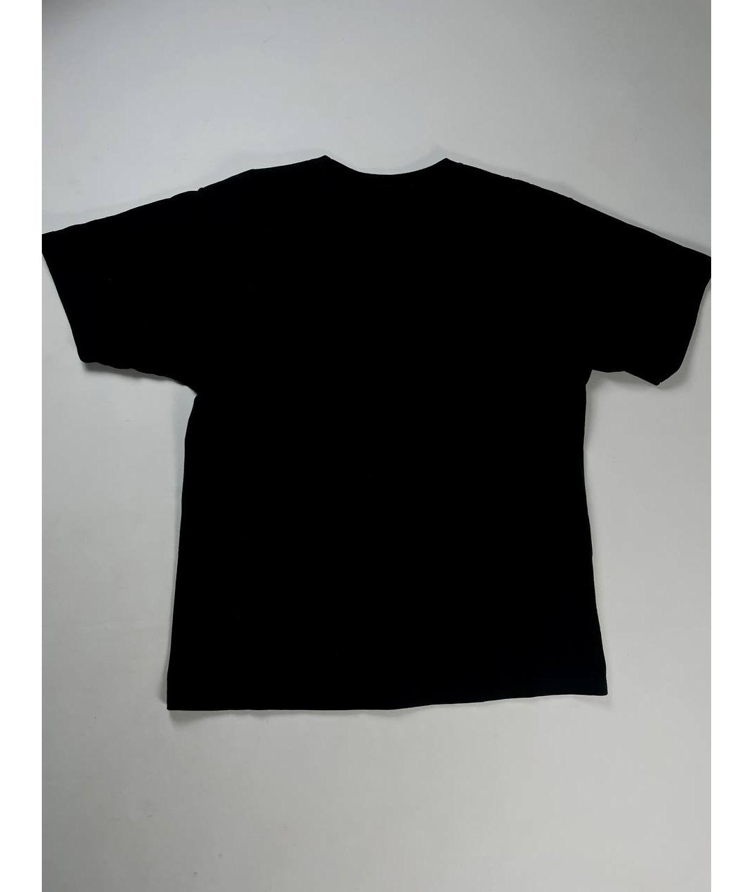 BAPE Черная хлопковая футболка, фото 4