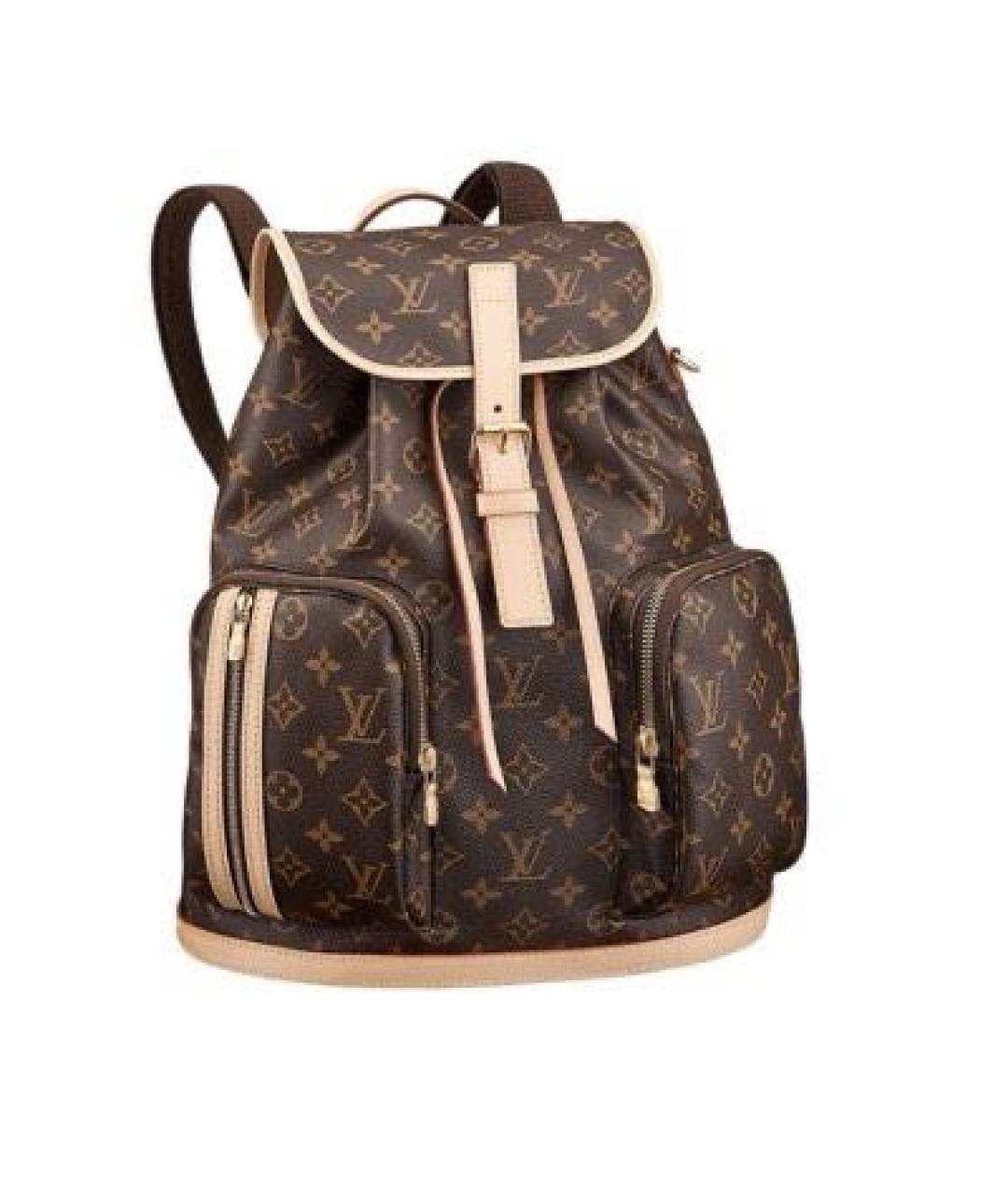LOUIS VUITTON Коричневый рюкзак, фото 1