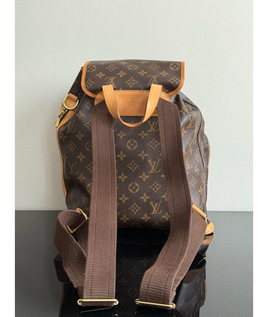 LOUIS VUITTON Коричневый рюкзак, фото 3