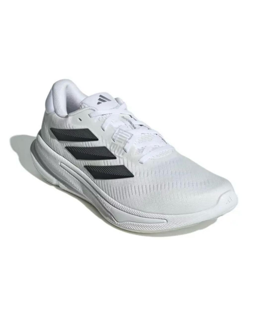 ADIDAS Белые текстильные кроссовки, фото 4