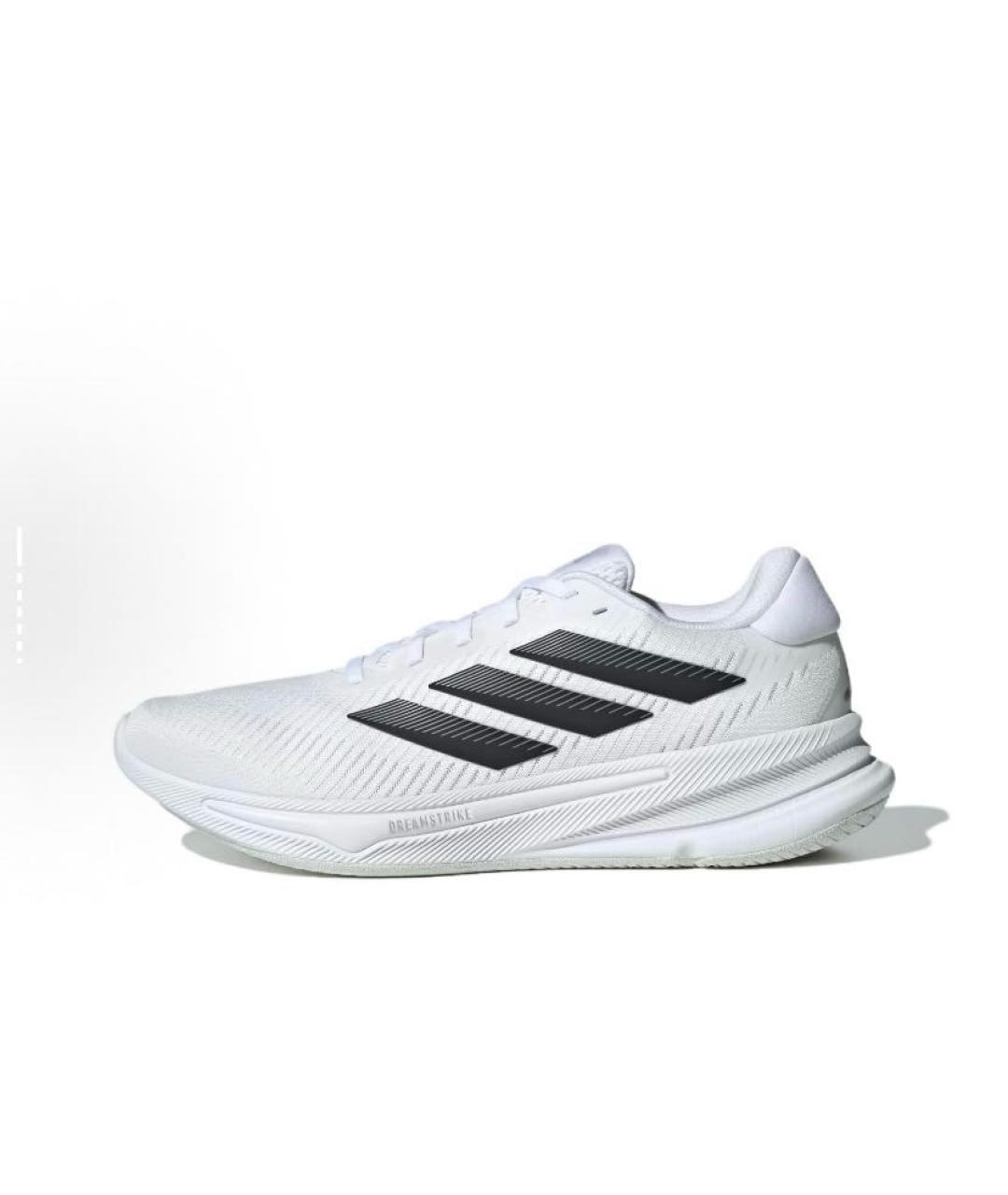 ADIDAS Белые текстильные кроссовки, фото 3