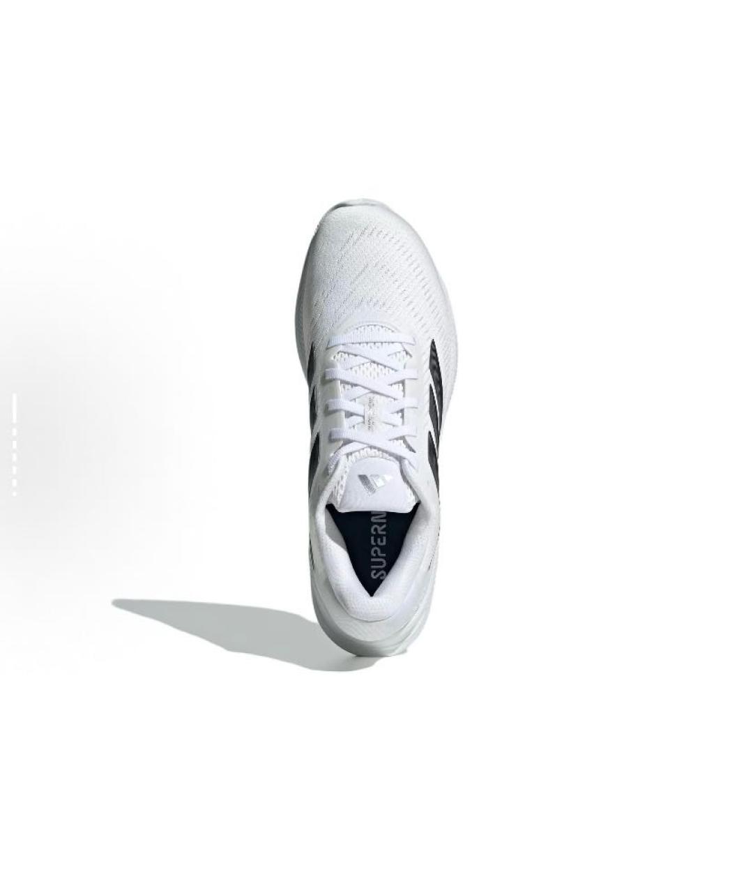 ADIDAS Белые текстильные кроссовки, фото 6