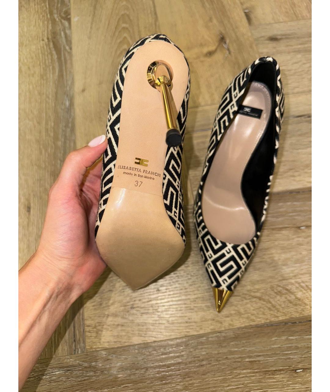 ELISABETTA FRANCHI Кожаные туфли, фото 8