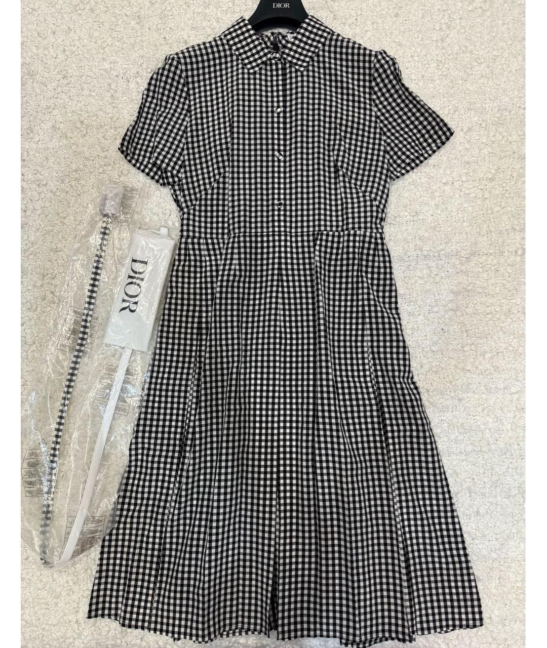CHRISTIAN DIOR Шелковое повседневное платье, фото 2