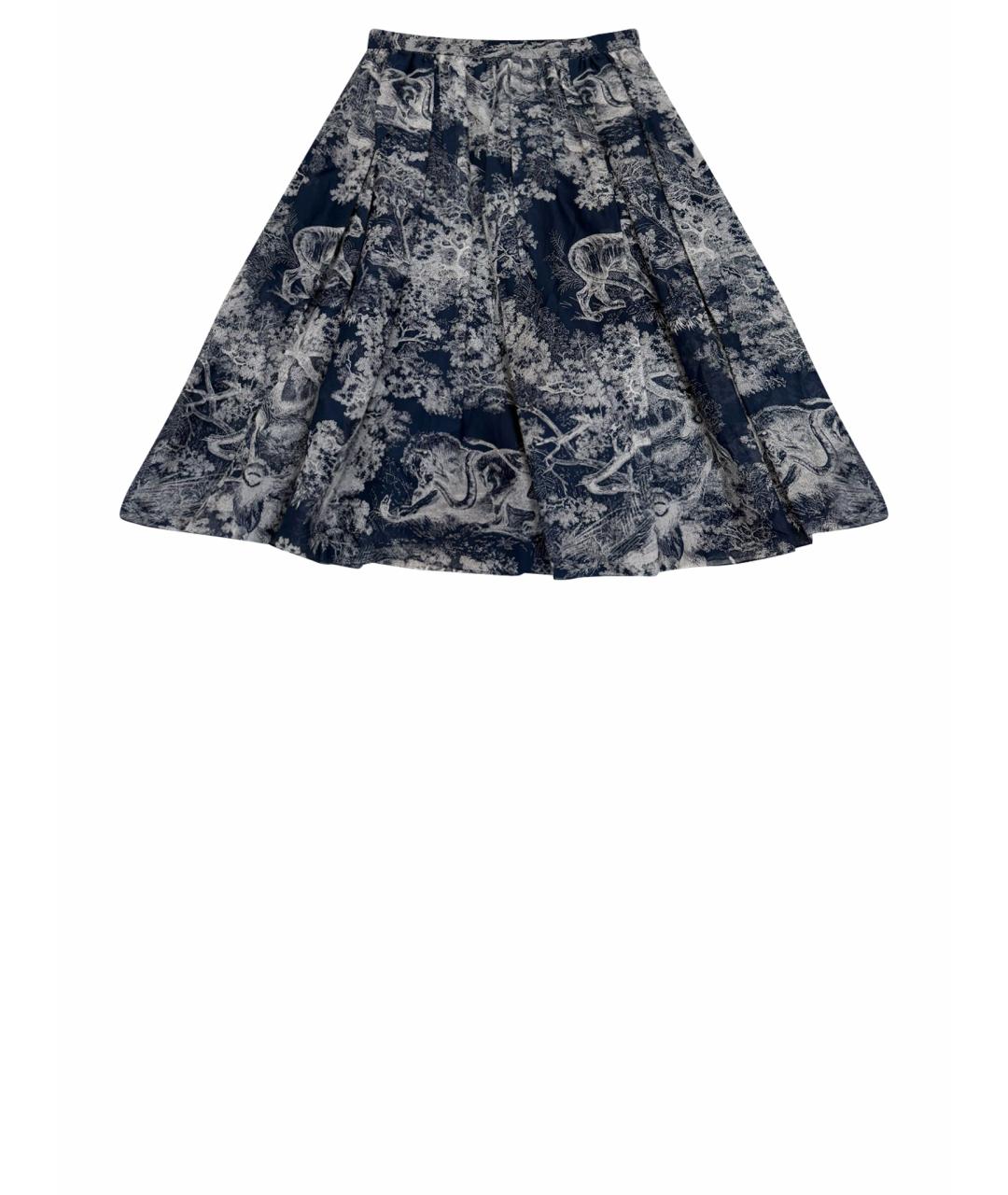 CHRISTIAN DIOR Хлопковая юбка миди, фото 1