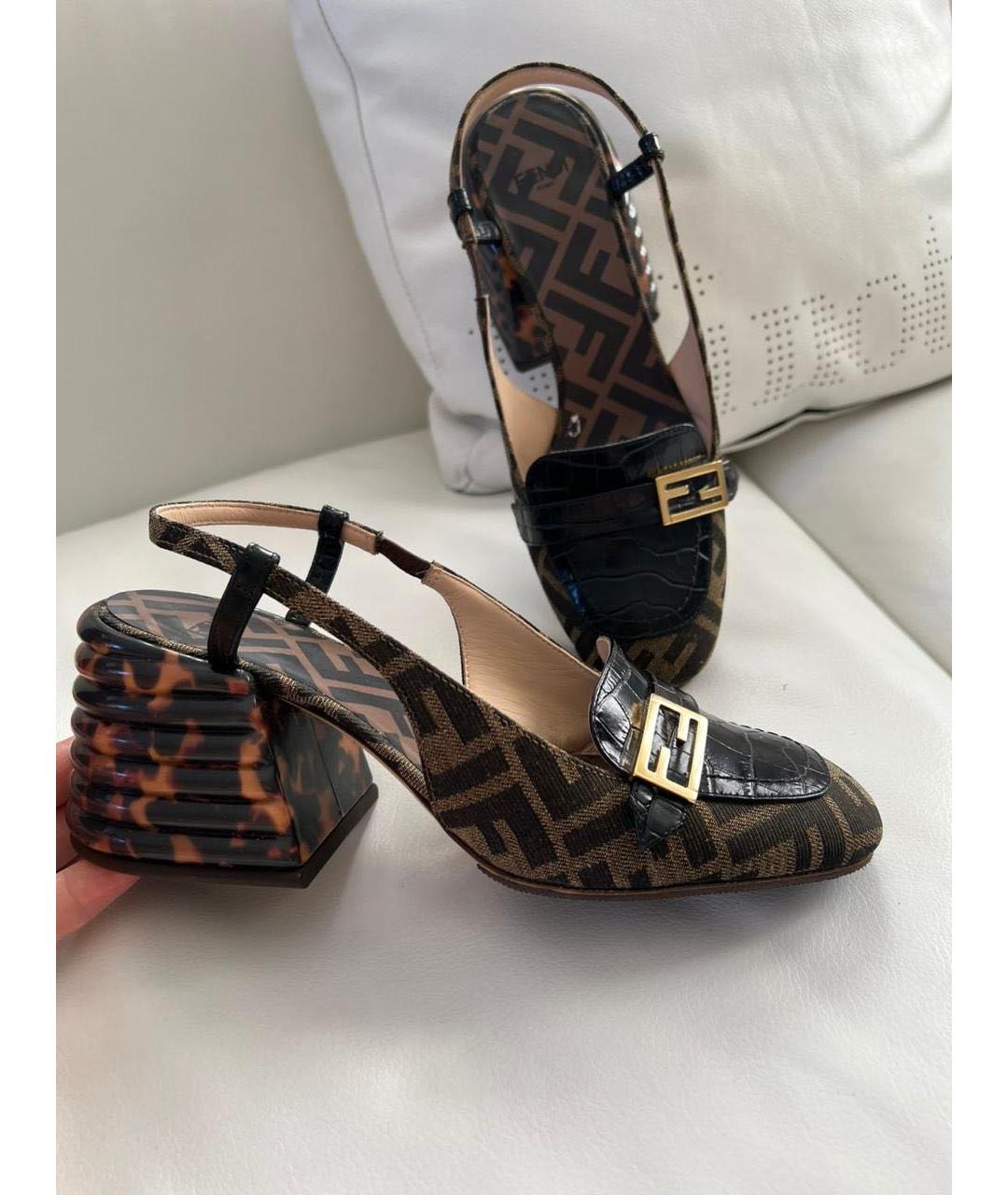 FENDI Босоножки, фото 5