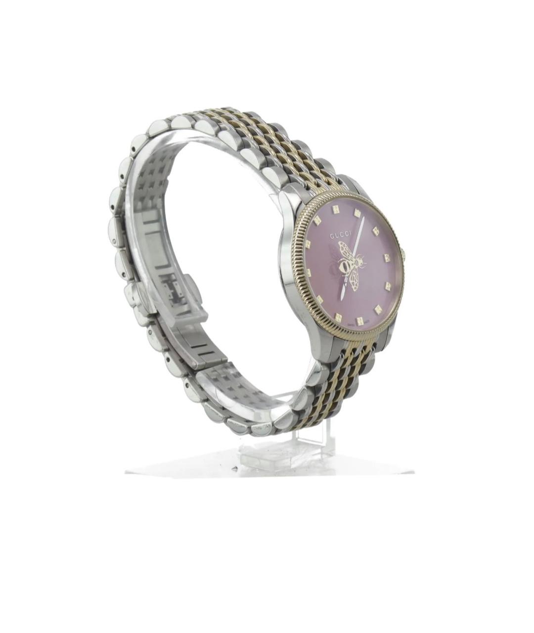 GUCCI Серебряные часы, фото 7