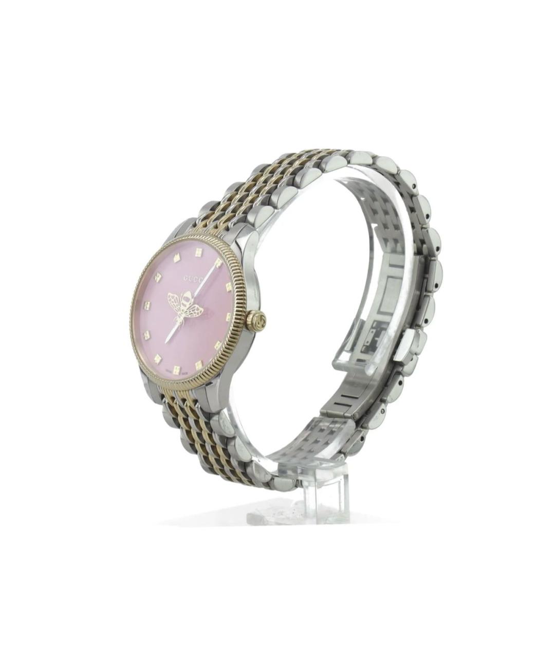 GUCCI Серебряные часы, фото 2