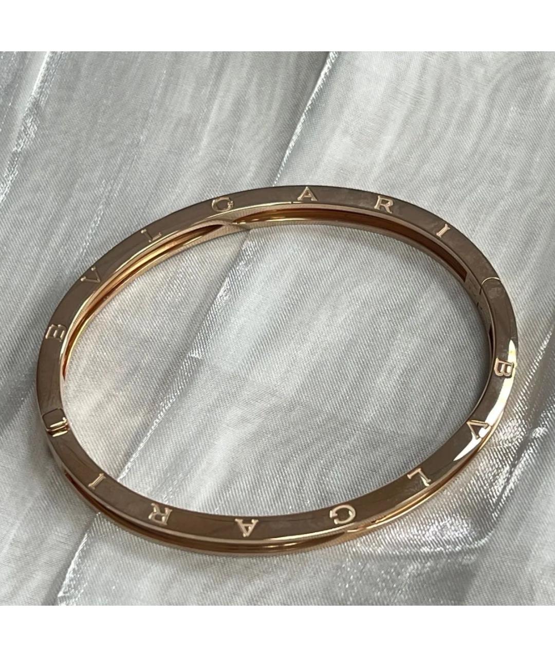 BVLGARI Золотой браслет из розового золота, фото 4