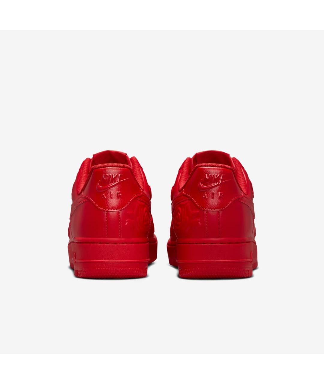 NIKE Красные кожаные кеды, фото 5